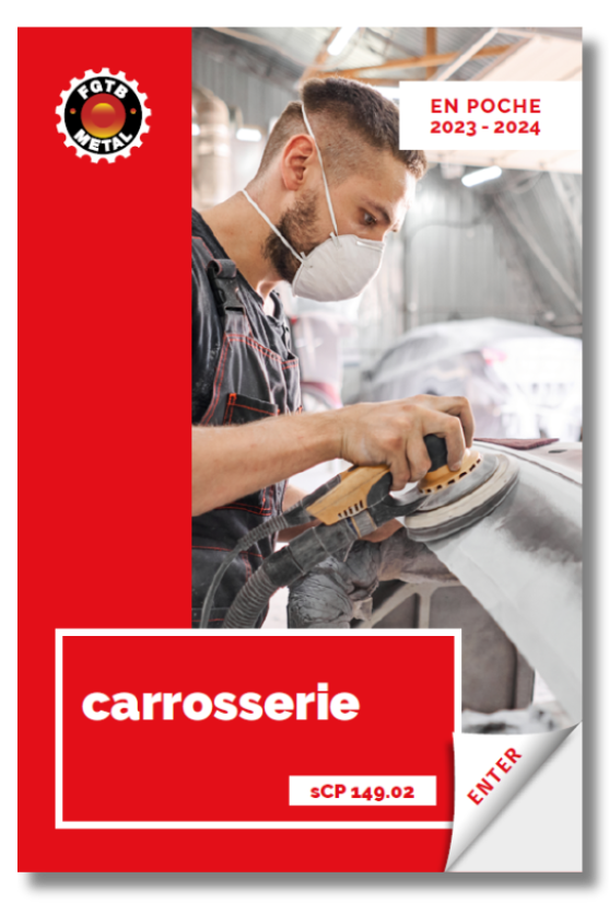 Franse rode cover van het sectorboekje Op Zak van de sector koetswerk