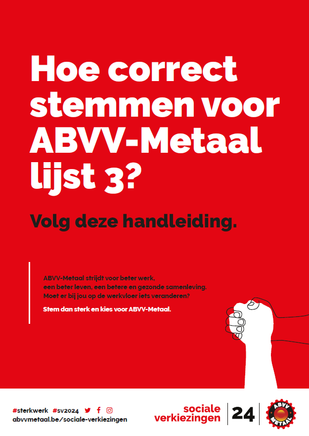 Cover van nieuwe brochure over correct stemmen