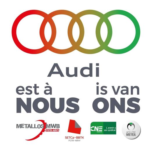 Logo Audi is van ons