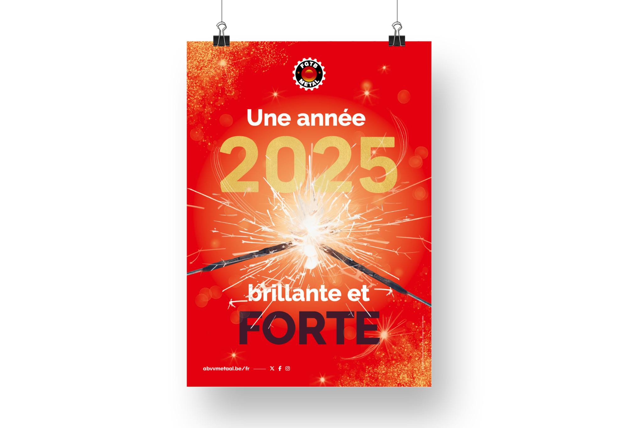 Affiche Nouvel An 2025